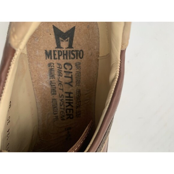 Mephisto City Hiker Mens Brown Leather Air-Jet Walking Shoes Size 8.5 US 02 1707 main image 11